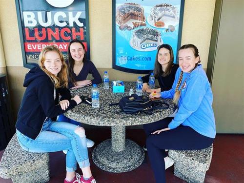 Casa Roble Senior Lunch at Dairy Queen Casa Roble Senior Lunch at Dairy Queen