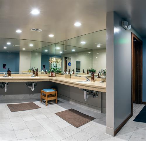 Women's Locker Room - vanity area.