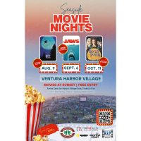 Movie nights return to Ventura Harbor Village with a blockbuster lineup by the waterfront