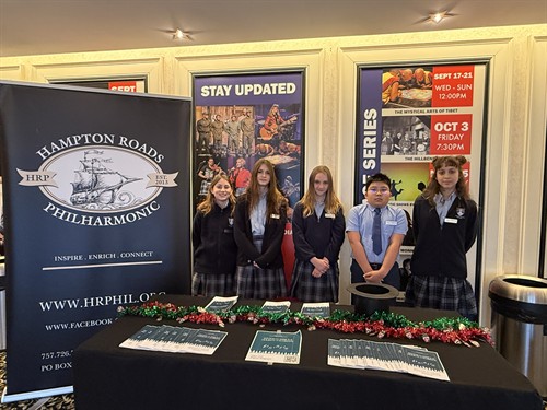 Our students get involve with the community through the Student Ambassador Program.