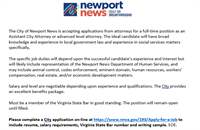 City of Newport News - Human Resources