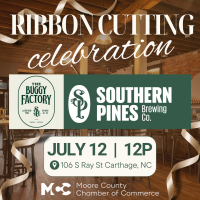 Ribbon Cutting - Southern Pines Brewing Co. The Buggy Factory