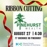 Ribbon Cutting Pinehurst Wealth