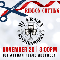 RIBBON CUTTING BLARNEY STONEWORKS
