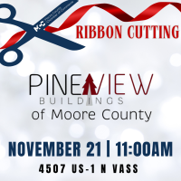 Ribbon Cutting - Pineview Buildings of Moore County