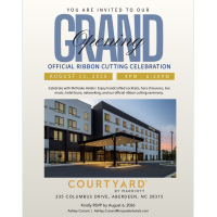 RIBBON CUTTING CELEBRATION - COURTYARD BY MARRIOTT