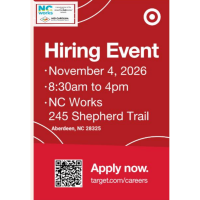 NC Works Target Hiring Event