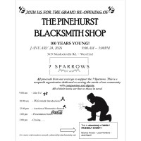 The Pinehurst Blacksmith Shop Celebrates 100 Years with Grand Re-Opening Event