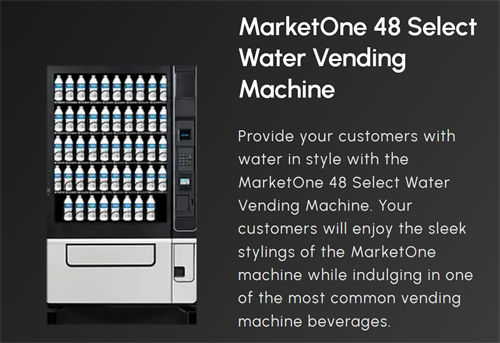 Hydration Vending Machine (bottled water)