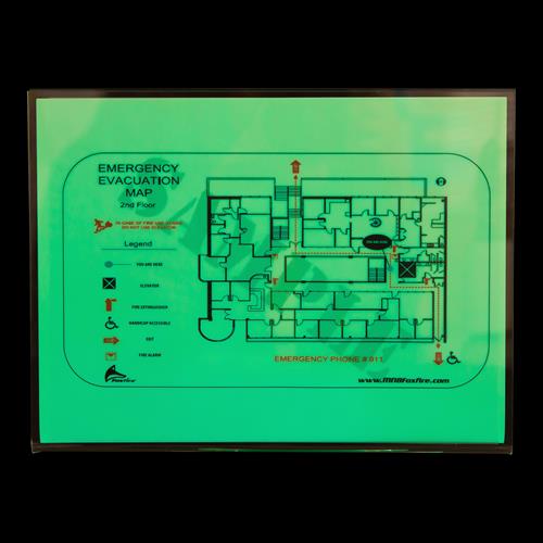 Evacuation Map Holders Evacuation Map Holders