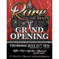 Let's Celebrate the Opening of Rare on Main in Tilton