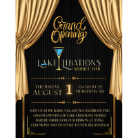 Lake Libations Mobile Bar Grand Opening