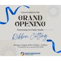 Grand Opening Partnership for Public Health Ribbon Cutting