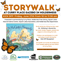 Storywalk at Curry Place Gazebo in Holderness