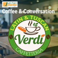 Coffee & Conversation/Ribbon Cutting at Verdi Caffetteria