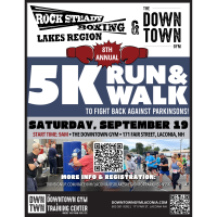 Rock Steady Boxing Lakes Region 8th Annual 5K Run/Walk Fundraiser