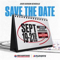 New England’s Only NASCAR Weekend Moving to September and the Playoffs in 2025