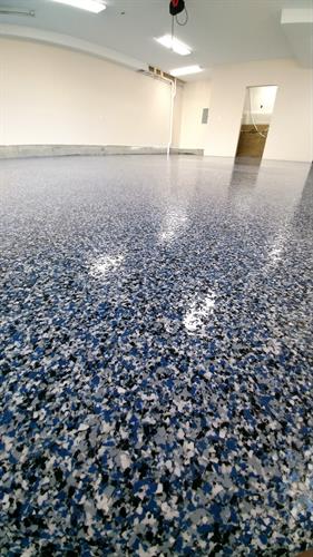 Epoxy is strong enough to use in an industrial setting, but beautiful enough to use in any home