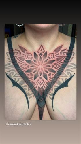 Robert Blackadar geometric tattoo