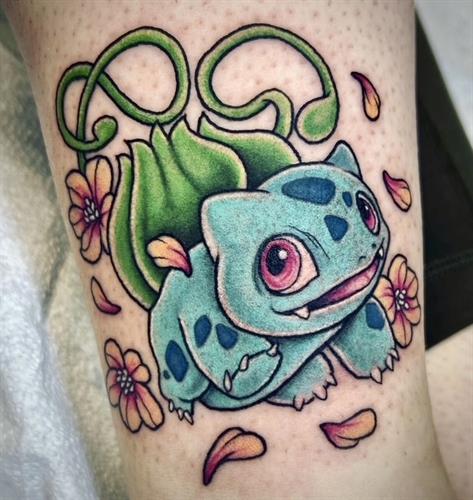 Amber Quartz pokemon tattoo