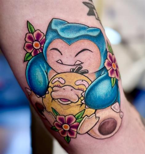 Amber Quartz Character tattoo