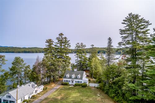 House on Aiken Point, Webster Lake, Franklin, New Hampshire.