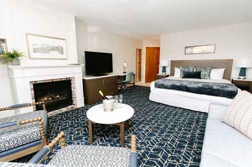 Newly renovated room at Chase House & Palmer Inn