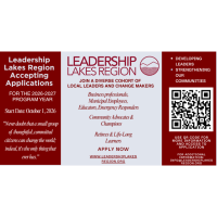 Leadership Lakes Region Now Accepting Applications for the 2026/2027 Class