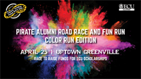 *Postponed* Pirate Alumni Road Race: Color Run Edition