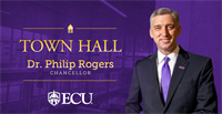 Chancellor's Town Hall - Eastern North Carolina