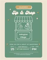 Summer Sip & Shop In Arlington Village