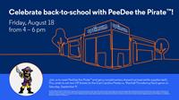 Celebrate back-to-school with PeeDee The Pirate