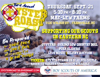 3rd Annual Oyster Roast - East Carolina Council BSA