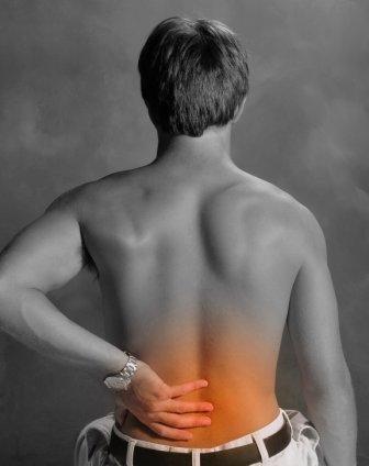 We treat back pain.