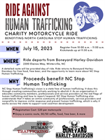 Ride Against Human Trafficking