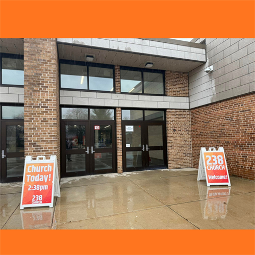 If you see the 238 Church signs, come n in!