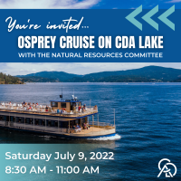 Osprey Cruise on Lake Coeur d'Alene 2022