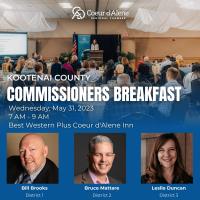 Kootenai County Commissioners Breakfast - May 2023
