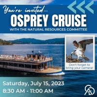 Osprey Cruise on Lake Coeur d'Alene 2023