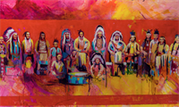 Native American Sip and Paint