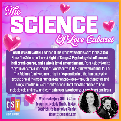 The Science of Love Cabaret Featuring Melody Munitz & Matt Goodrich