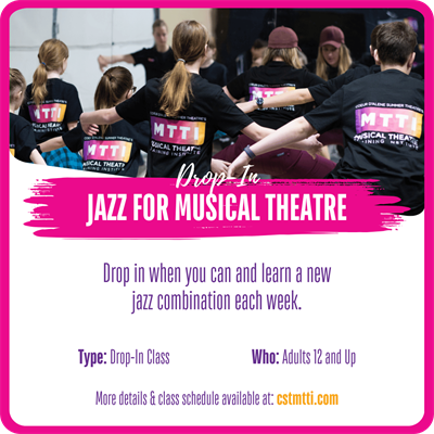 Jazz for Musical Theatre ages 12-adult