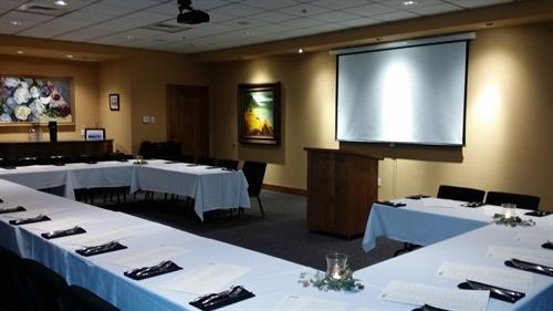 Private Parties, custom menus and free AV equipment!