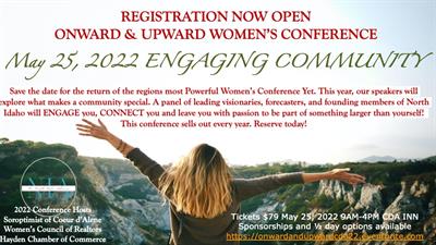 Onward & Upward Women's Conference ~ Engaging Community Influencers