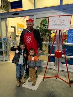 Bell Ringing with Grand Sons