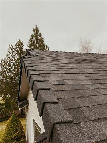 Roof Replacement w/ Malarkey Vista in Black Oak