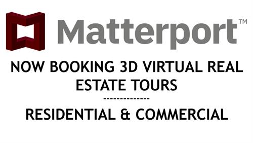 One of the many professional services we provide include 3D Virtual Tours for both Residential & Commercial Real Estate  clients (Private or Corporate).  Traditional 2D photography is included with all 3D tours along with 2D schematics for properties under 20,000 square feet at no extra charge.