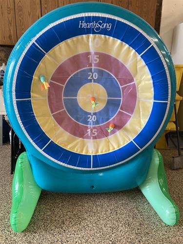 5’ inflatable dart board 