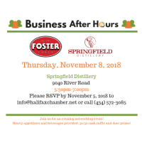 Business After Hours hosted by Foster Fuels and Springfield Distillery
