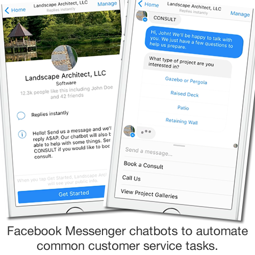 Facebook Messenger chatbots automate customer service